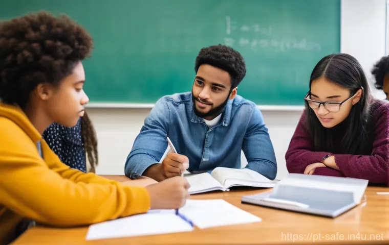 산업안전기사 시험 대비 스터디 방법 - **Prompt:** "A balanced and serene scene showcasing a young adult student practicing self-care amids...